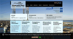 Desktop Screenshot of erhvervshusnord.dk